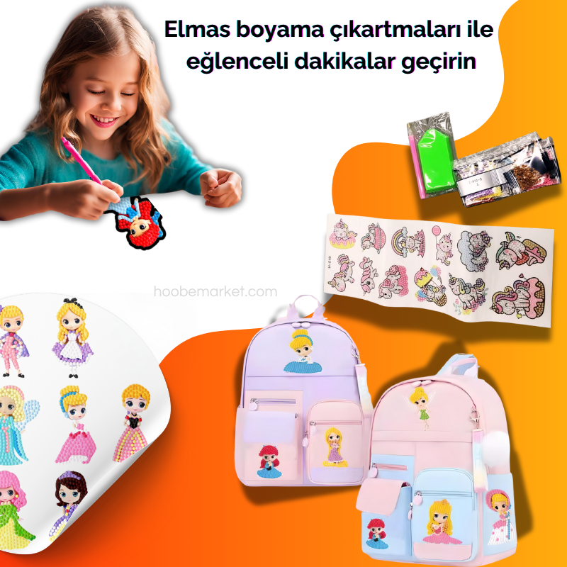 Elmas Boyama Sticker